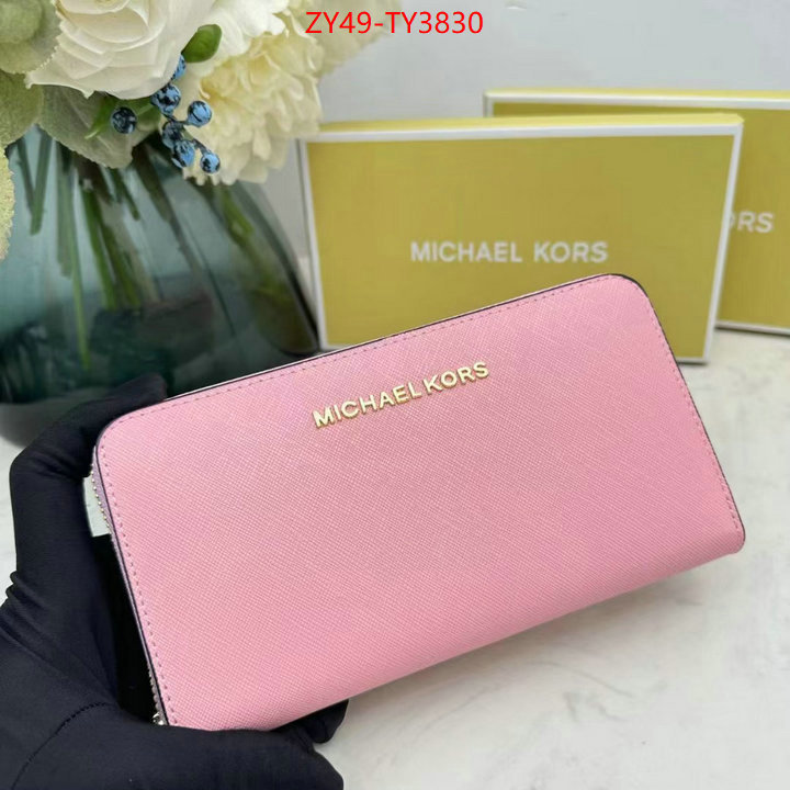 Michael Kors Bags(4A)-Wallet buy cheap ID: TY3830 $: 49USD