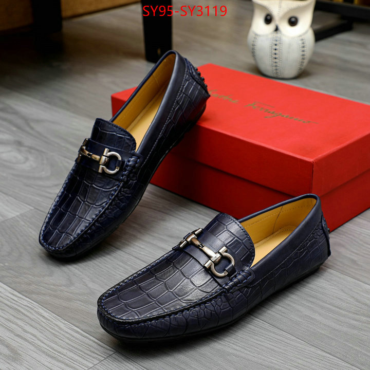 Men shoes-Ferragamo fake aaaaa ID: SY3119 $: 95USD