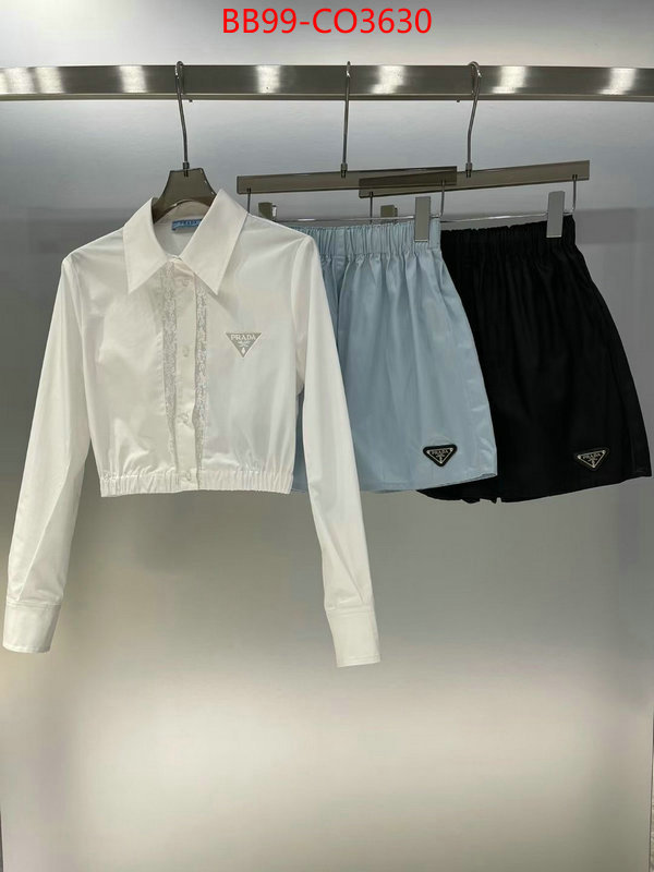 Clothing-Prada counter quality ID: CO3630 $: 99USD