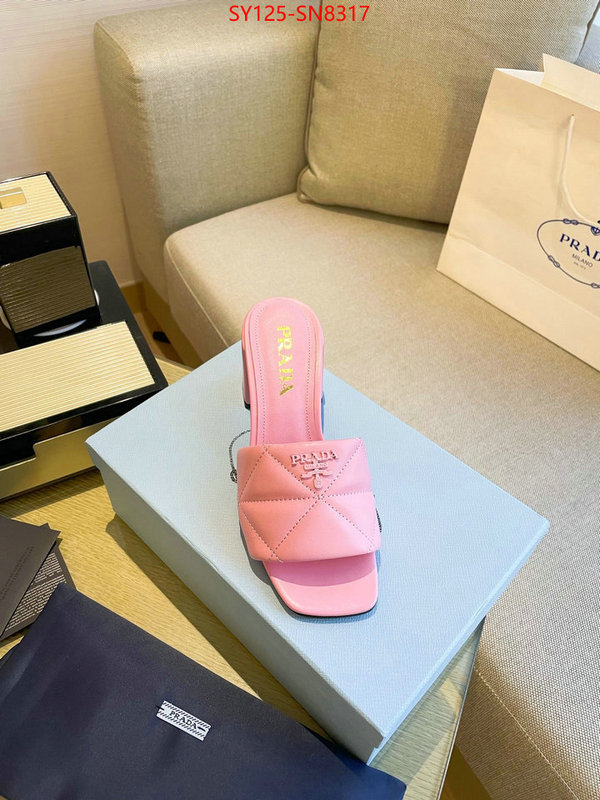 Women Shoes-Prada customize best quality replica ID: SN8317 $: 125USD
