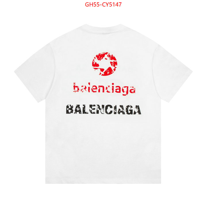 Clothing-Balenciaga sell high quality ID: CY5147 $: 55USD