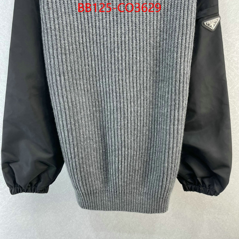 Clothing-Prada replica us ID: CO3629 $: 125USD