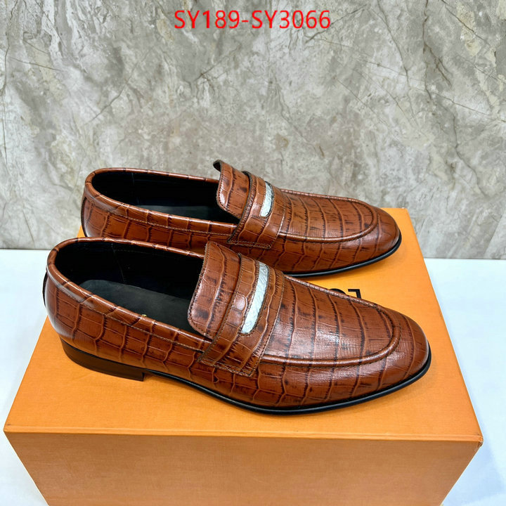 Men Shoes-LV luxury fashion replica designers ID: SY3066 $: 189USD