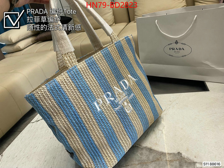 Prada Bags (4A)-Handbag- the quality replica ID: BD2823 $: 79USD