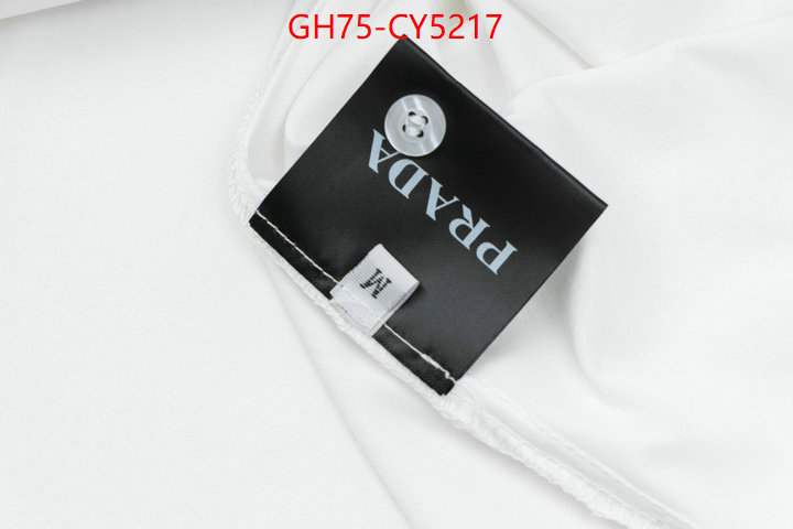 Clothing-Prada online ID: CY5217 $: 75USD