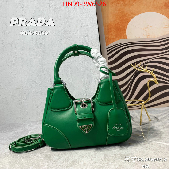 Prada Bags (4A)-Handbag- high quality replica designer ID: BW6526 $: 99USD