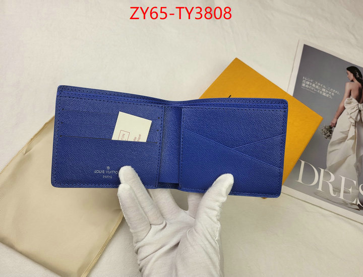 LV Bags(4A)-Wallet 2023 aaaaa replica 1st copy ID: TY3808 $: 65USD