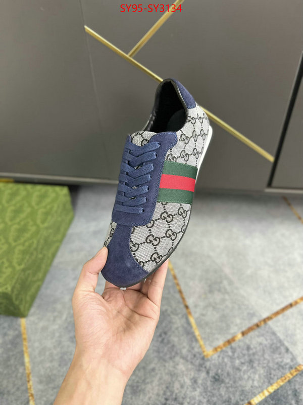 Men Shoes-Gucci what is aaaaa quality ID: SY3134 $: 95USD