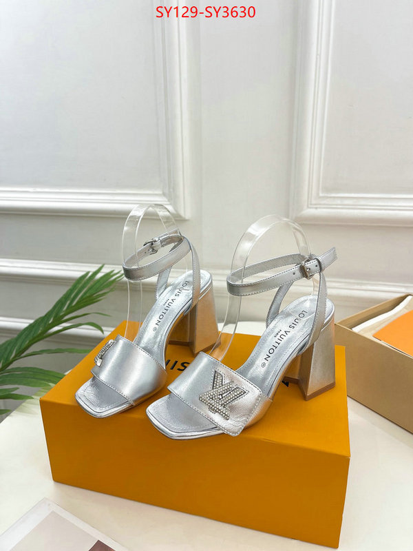 Women Shoes-LV buy replica ID: SY3630 $: 129USD