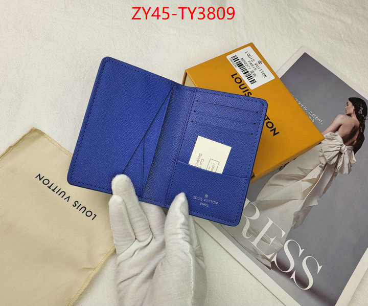 LV Bags(4A)-Wallet knockoff ID: TY3809 $: 45USD