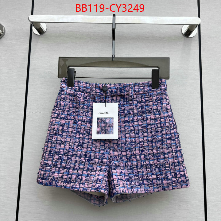 Clothing-Chanel 2023 aaaaa replica customize ID: CY3249 $: 119USD