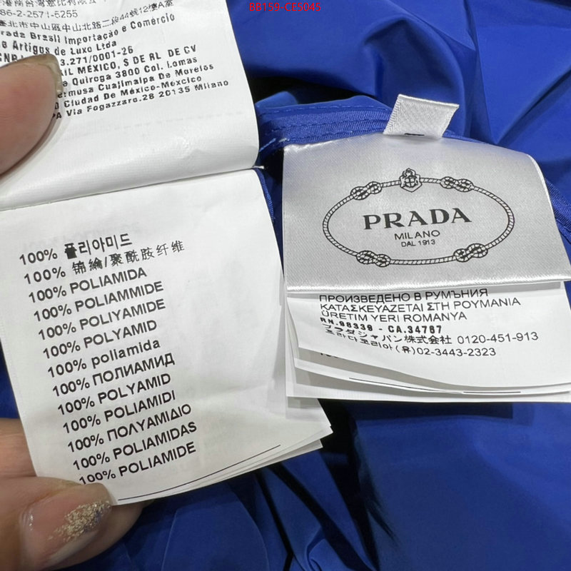 Clothing-Prada fashion replica ID: CE5045 $: 159USD