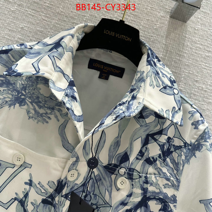 Clothing-LV top 1:1 replica ID: CY3343 $: 145USD