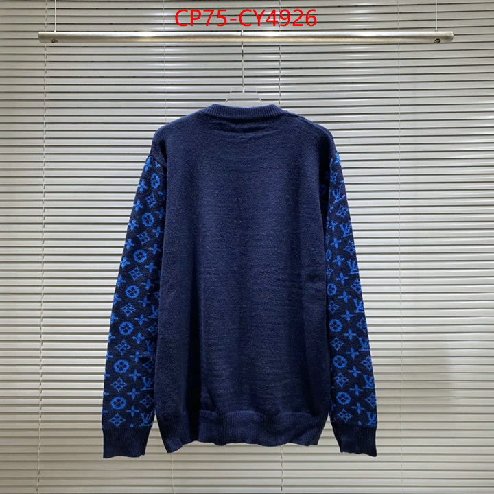 Clothing-LV top perfect fake ID: CY4926 $: 75USD