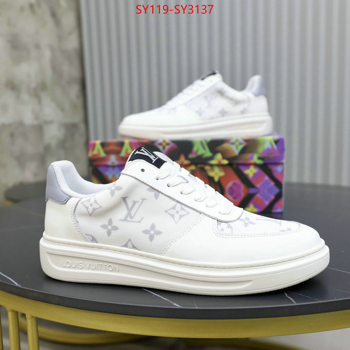 Men Shoes-LV buy the best high quality replica ID: SY3137 $: 119USD