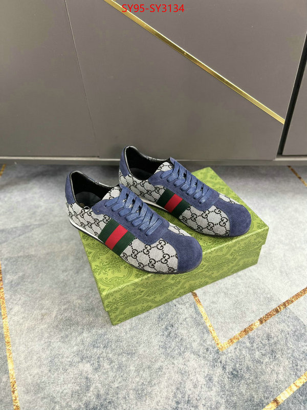 Men Shoes-Gucci what is aaaaa quality ID: SY3134 $: 95USD