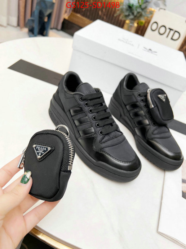 Men shoes-Prada high quality designer ID: SD1498 $: 125USD