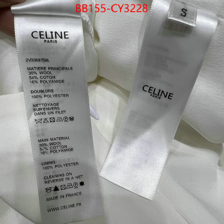 Clothing-Celine how to buy replica shop ID: CY3228 $: 155USD