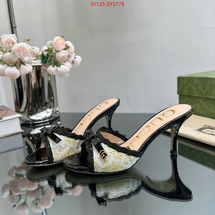 Women Shoes-Gucci replica 2023 perfect luxury ID: SY2778 $: 125USD