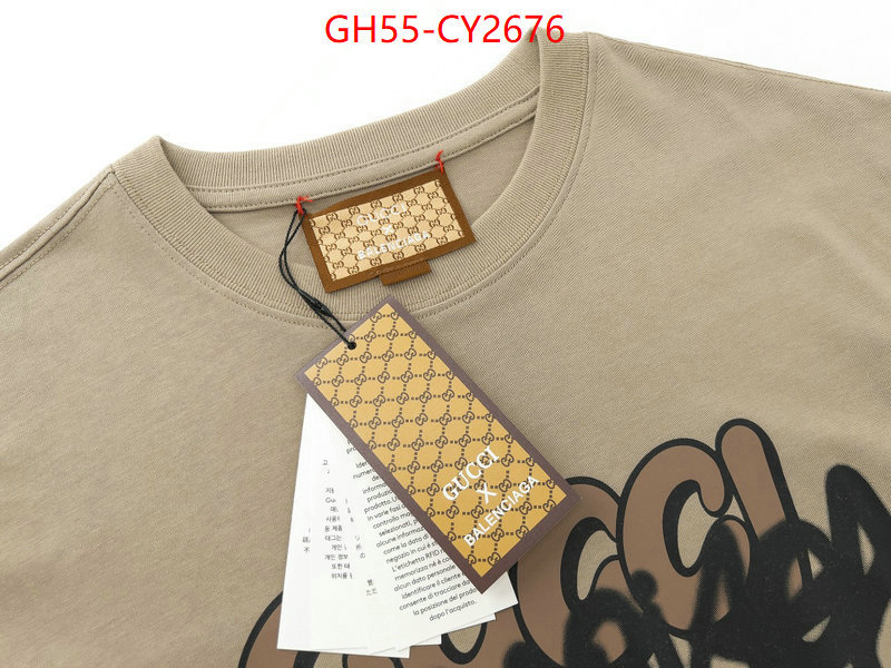 Clothing-Gucci where can you buy replica ID: CY2676 $: 55USD