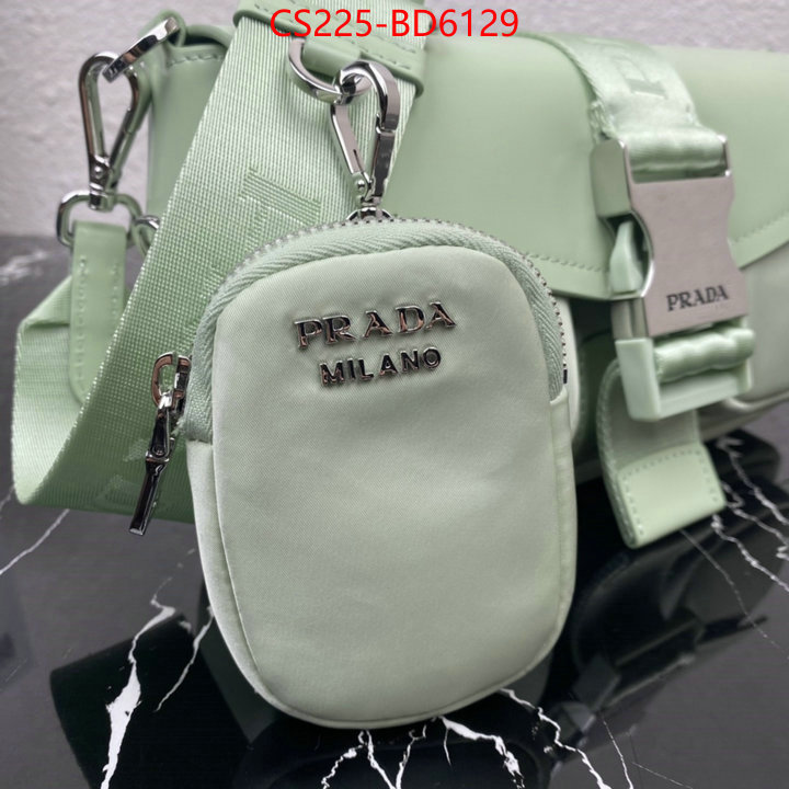 Prada Bags (TOP)-Diagonal- high quality ID: BD6129 $: 225USD