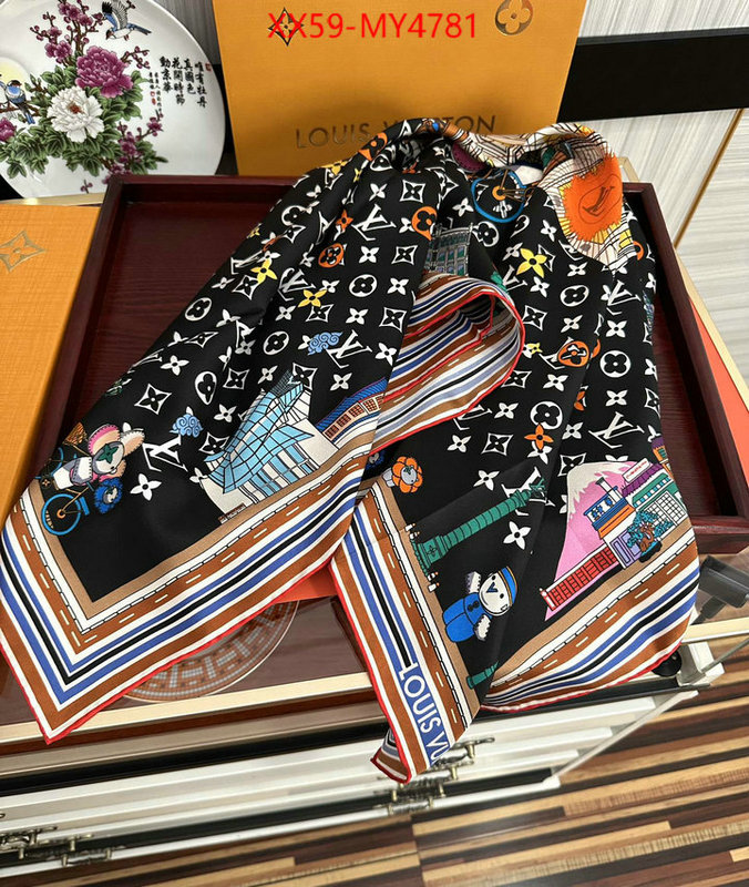 Scarf-LV buy high-quality fake ID: MY4781 $: 59USD