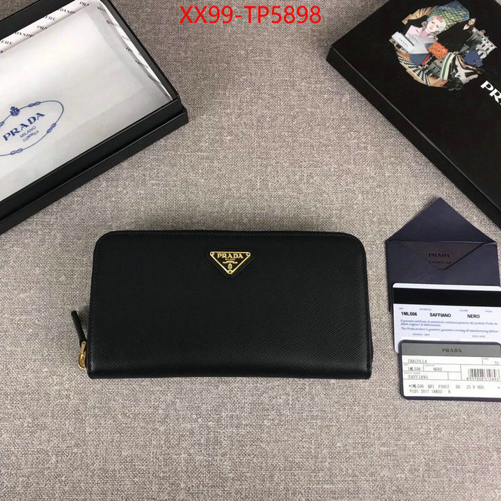 Prada Bags (TOP)-Wallet what is aaaaa quality ID: TP5898 $: 99USD