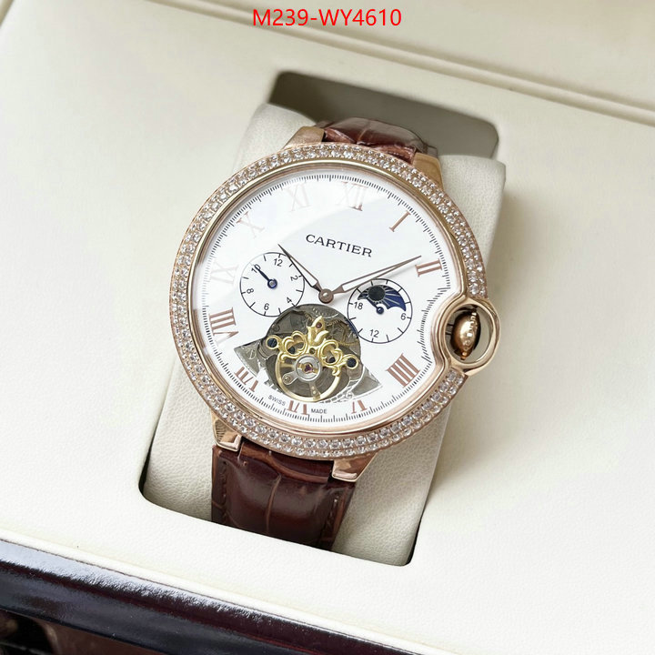 Watch(TOP)-Cartier what's the best to buy replica ID: WY4610 $: 239USD