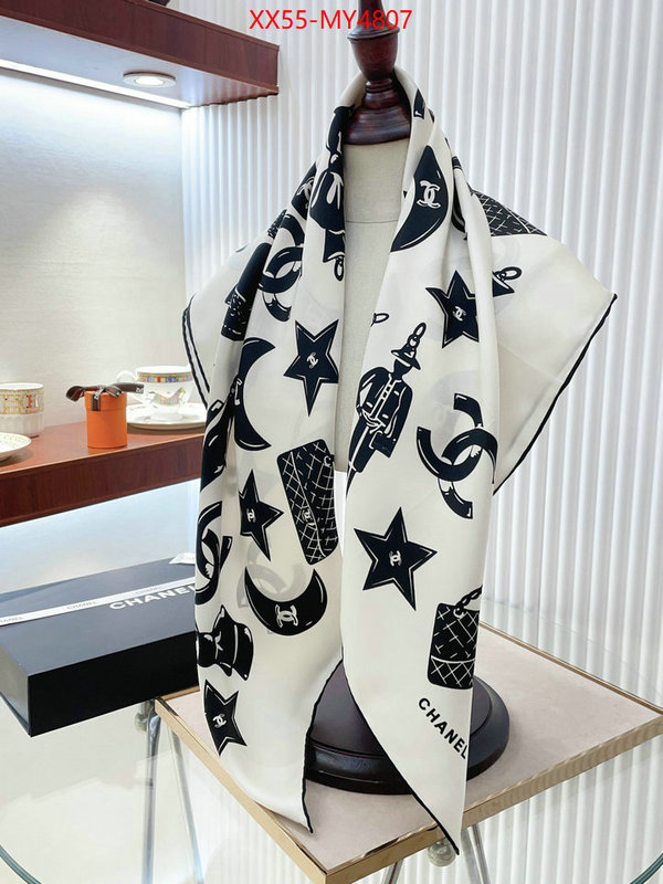 Scarf-Chanel where to buy ID: MY4807 $: 55USD