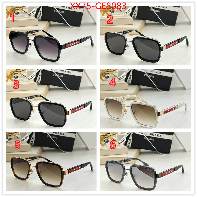 Glasses-Prada buy best high-quality ID: GE8083 $: 75USD