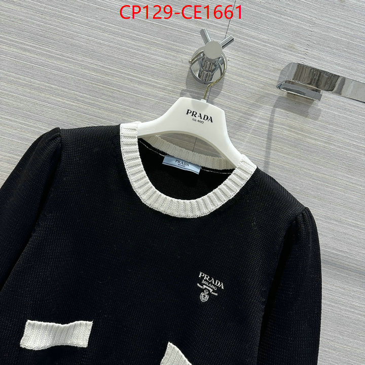 Clothing-Prada high ID: CE1661 $: 129USD