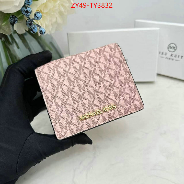 Michael Kors Bags(4A)-Wallet where can you buy replica ID: TY3832 $: 49USD