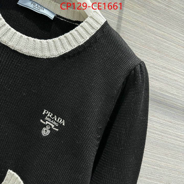 Clothing-Prada high ID: CE1661 $: 129USD