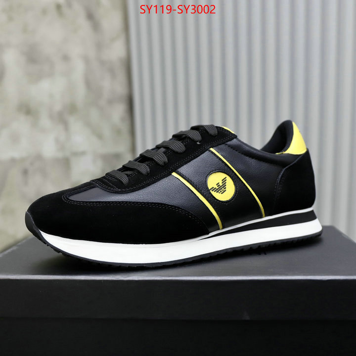 Men shoes-Armani where can i buy the best quality ID: SY3002 $: 119USD