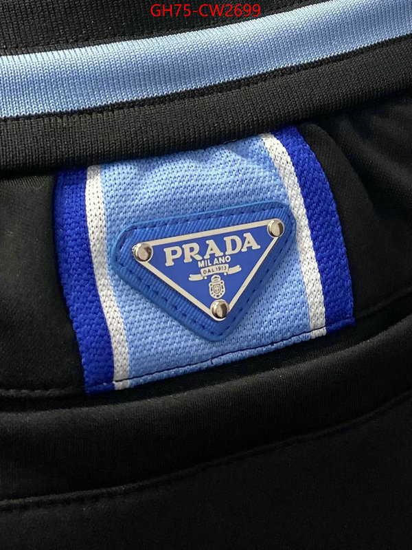 Clothing-Prada for sale cheap now ID: CW2699 $: 75USD