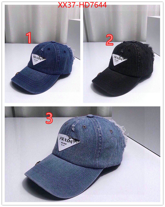 Cap (Hat)-Prada highest quality replica ID: HD7644 $: 37USD