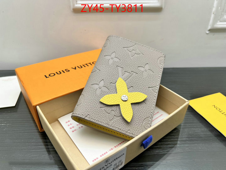 LV Bags(4A)-Wallet how can i find replica ID: TY3811 $: 45USD