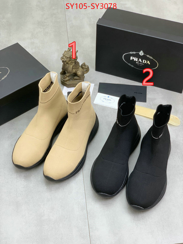 Men shoes-Prada fake high quality ID: SY3078 $: 105USD