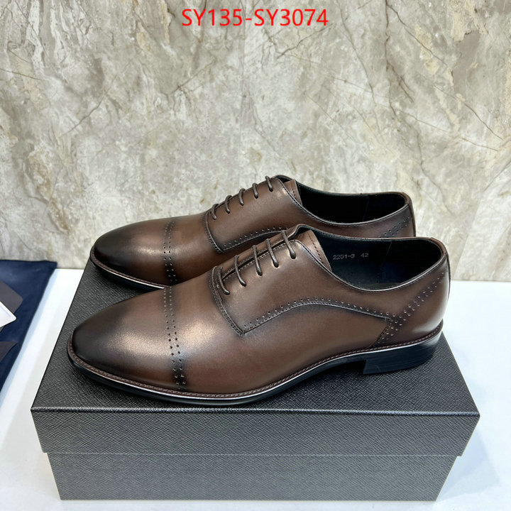 Men shoes-Prada highest product quality ID: SY3074 $: 135USD