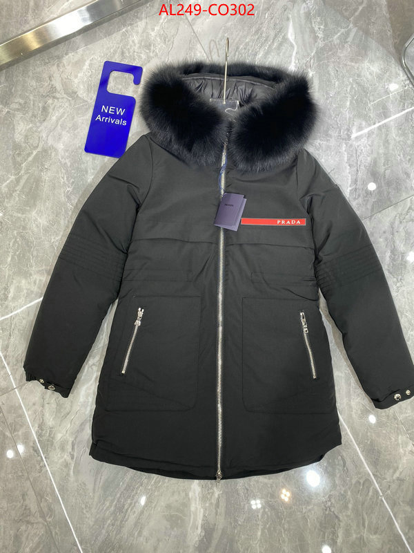 Down jacket Women-Prada practical and versatile replica designer ID: CO302 $: 249USD