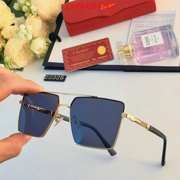 Glasses-Cartier what are the best replica ID: GY4388 $: 49USD