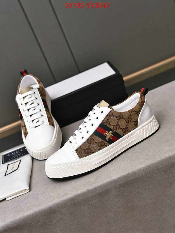 Men Shoes-Gucci where to buy replicas ID: SY3043 $: 105USD