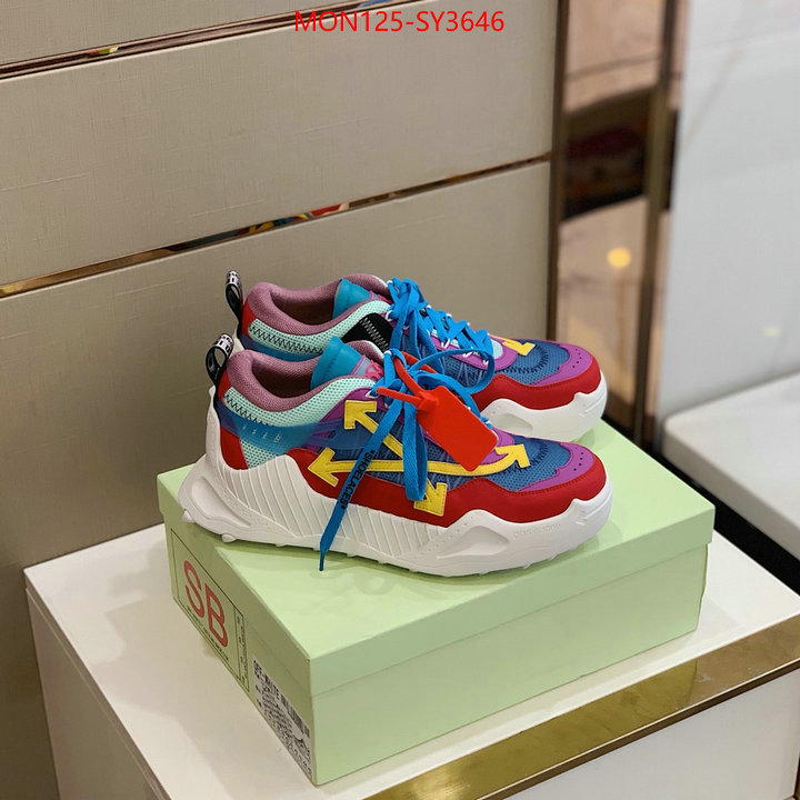 Women Shoes-Offwhite replica us ID: SY3646 $: 125USD