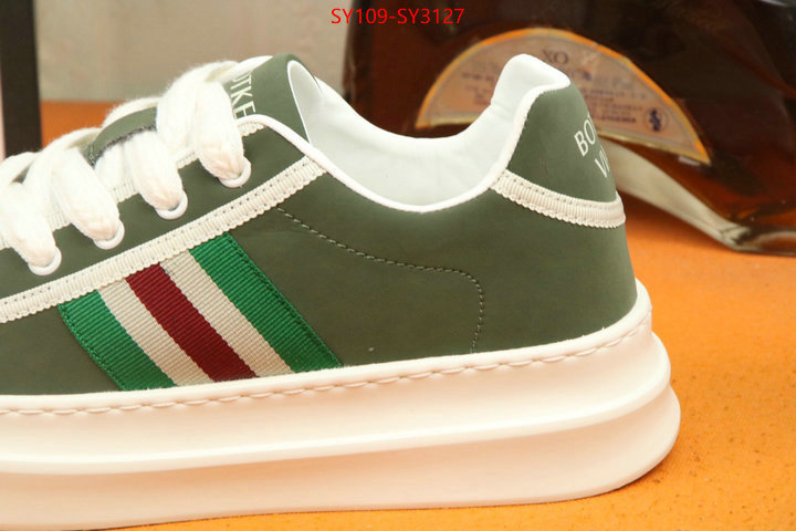 Men Shoes-Gucci wholesale replica shop ID: SY3127 $: 109USD