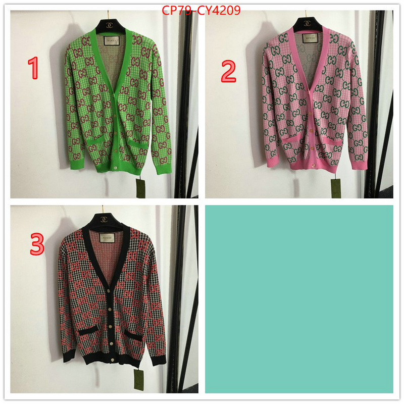 Clothing-Gucci high quality happy copy ID: CY4209 $: 79USD