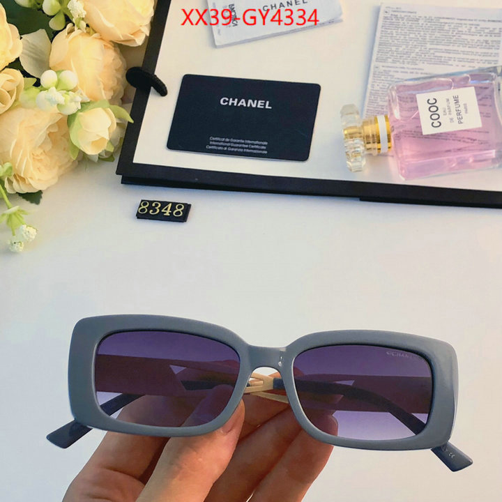 Glasses-Chanel 2023 replica wholesale cheap sales online ID: GY4334 $: 39USD