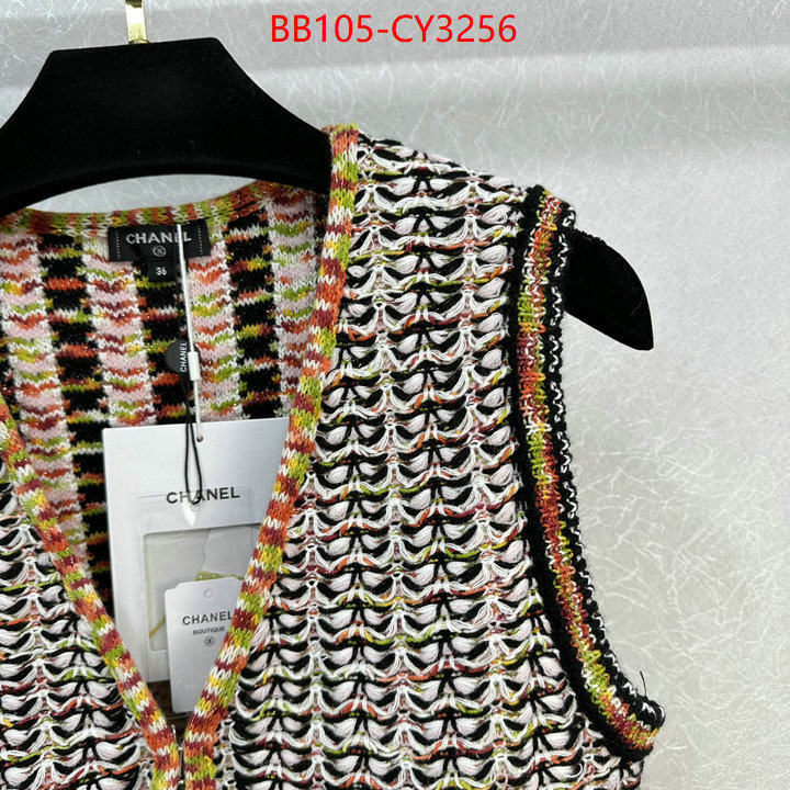 Clothing-Chanel where to find best ID: CY3256 $: 105USD