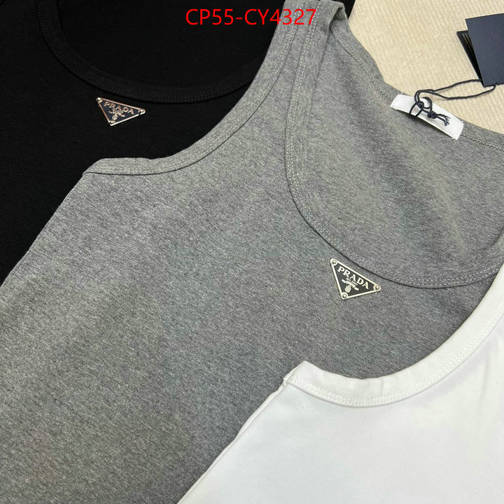 Clothing-Prada what best replica sellers ID: CY4327 $: 55USD