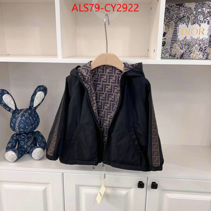 Kids clothing-Fendi high quality 1:1 replica ID: CY2922 $: 79USD