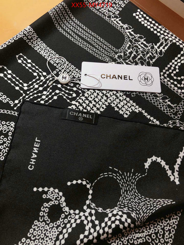 Scarf-Chanel wholesale replica shop ID: MY4719 $: 55USD